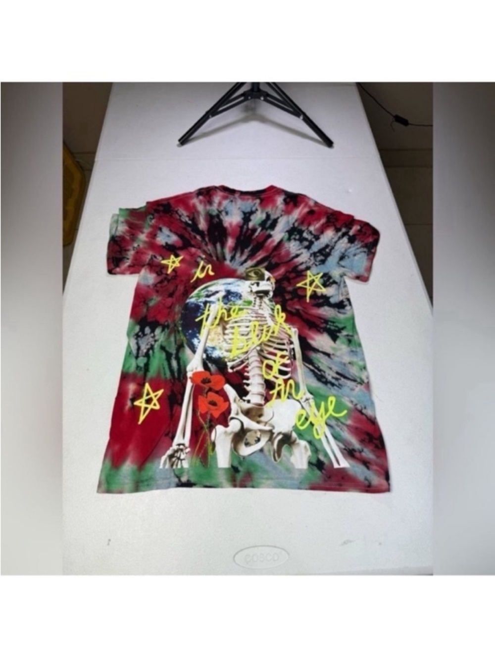 New Travis Scott Astroworld
Europe 2019
Tour Tee Tye Dye Wish You Were Here Sz S